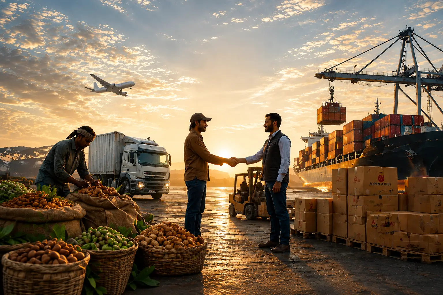 International commodity trading and negotiation