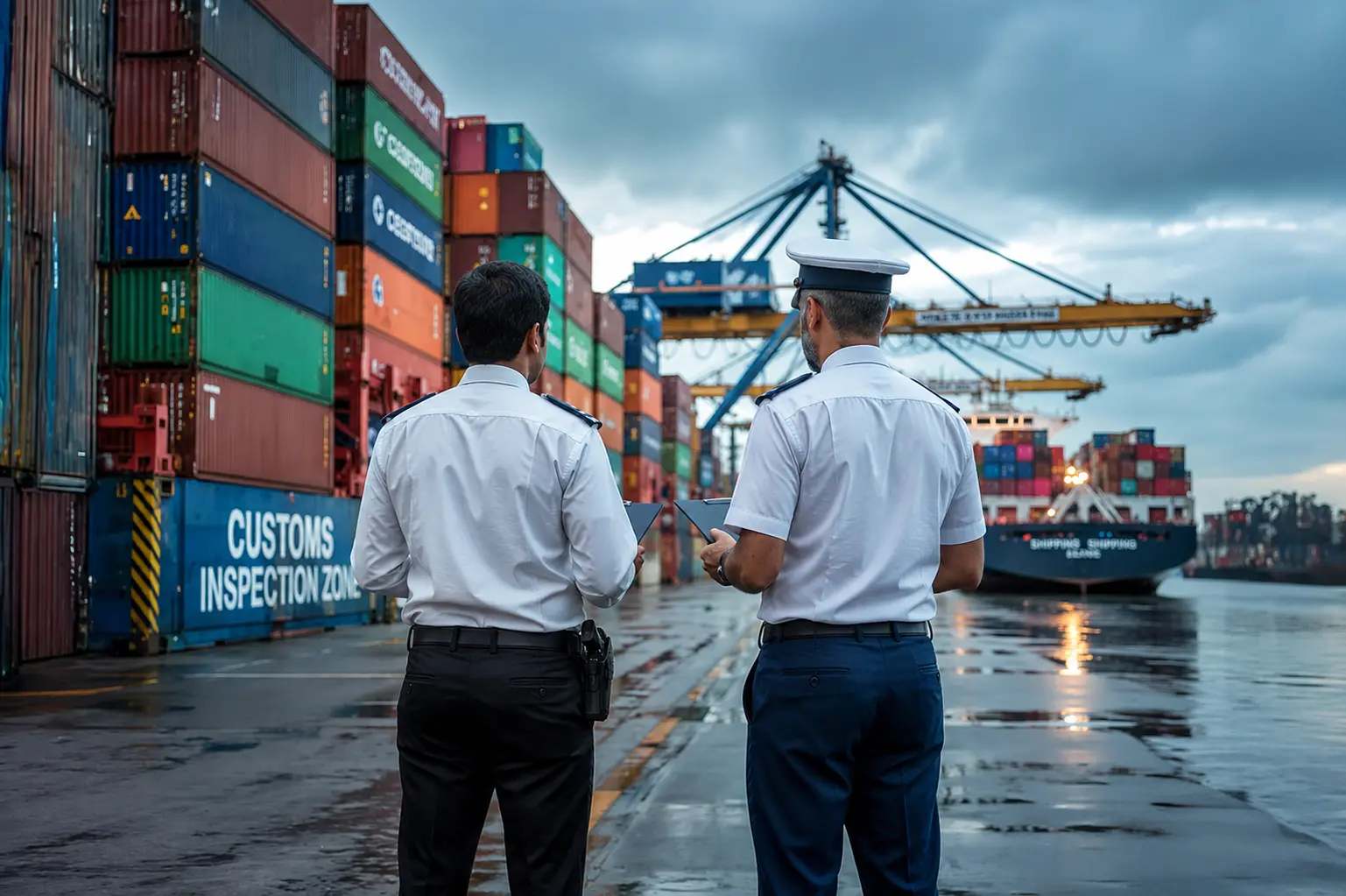 Customs clearance and last-mile delivery for cross-border trade